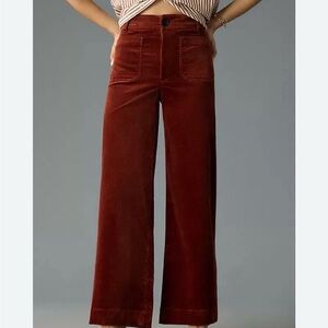 MaEVe by Anthropologie Wide-Leg Corduroy Pants